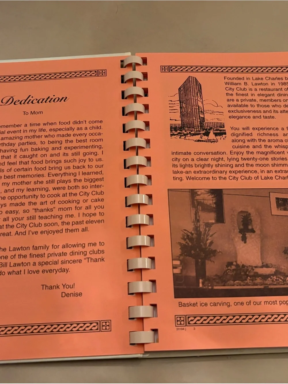 Recipes & Recollections Cookbook - Cream Cover